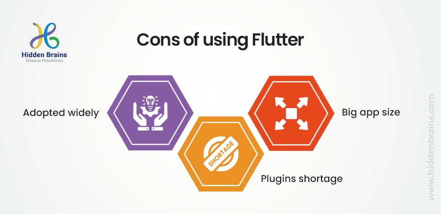 cons of using flutter