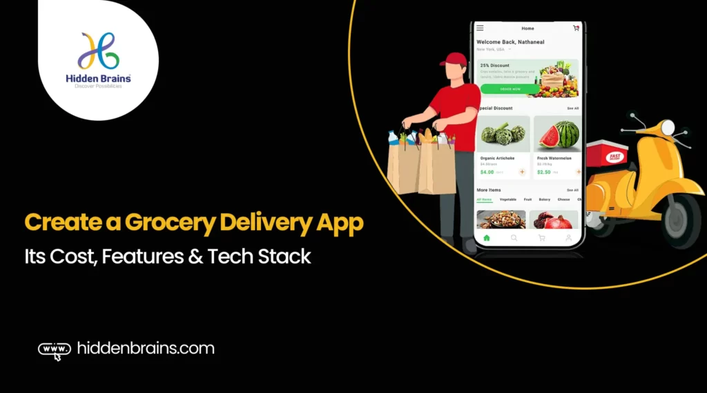 create a grocery delivery app
